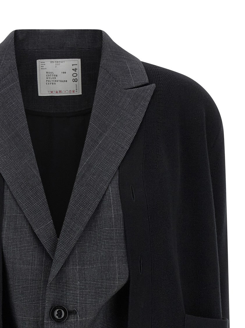 Sacai Double Layer Cardigan
