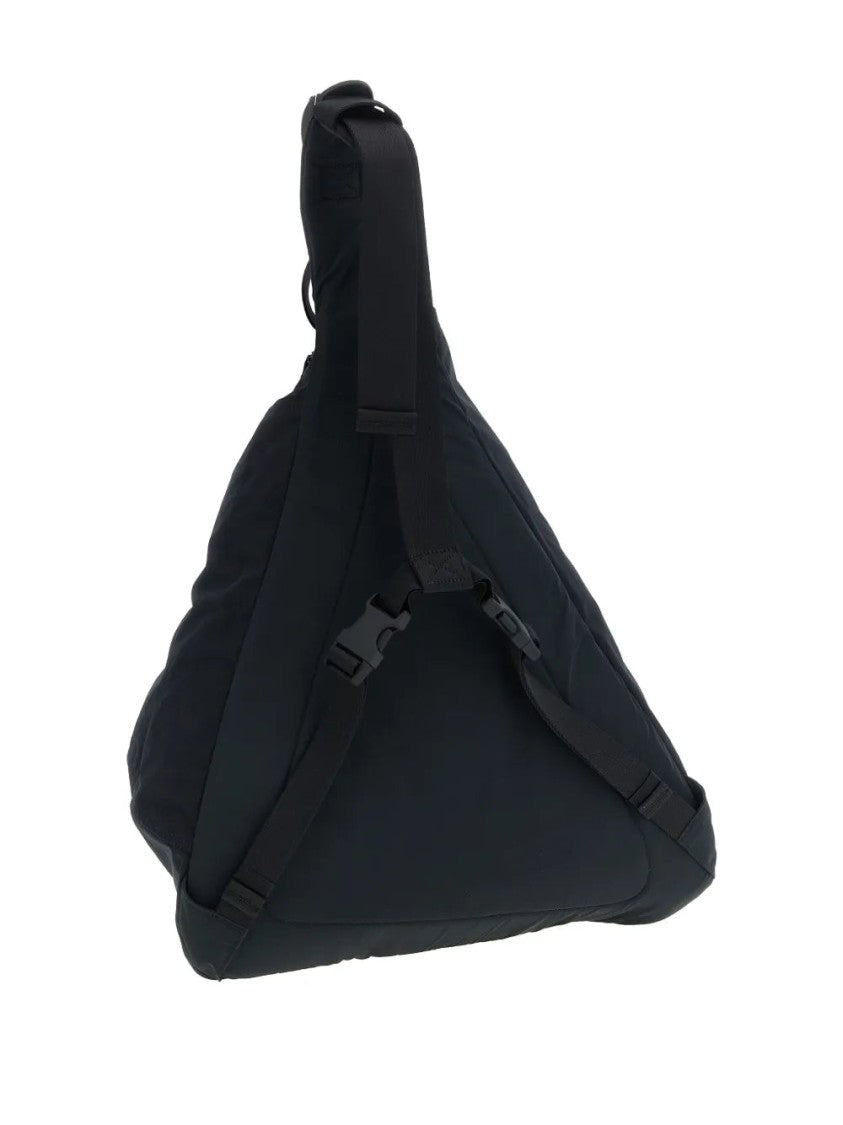 Stone Island Crumpled One-Shoulder Backpack