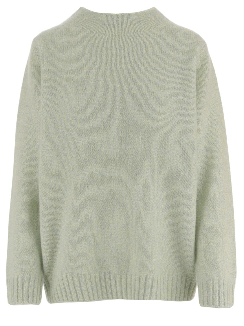Arch4 Light Green Cashmere Blend Sweater