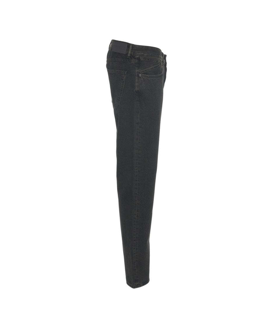 Closed Timeless Straight-Cut Denim Jeans With Five-Pocket Design