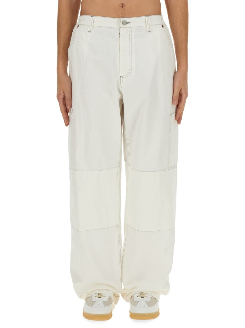 Mm6 By Maison Margiela Cotton Canvas Pants