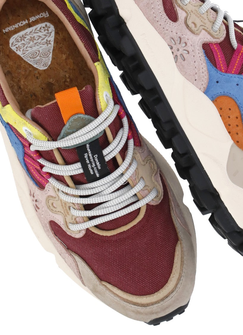 Flower Mountain Multicolor Yamano 3 Technical Fabric Sneakers