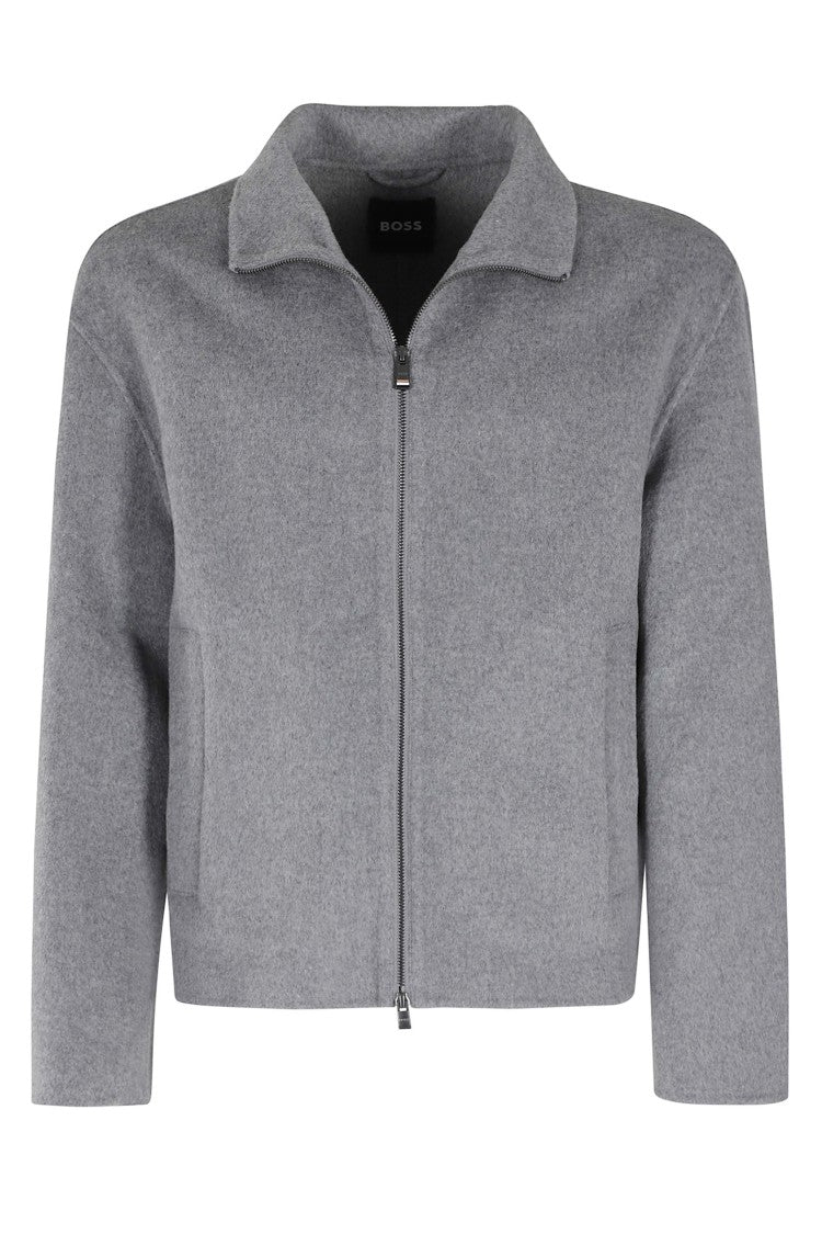 Boss Gray Caden Wool Jacket
