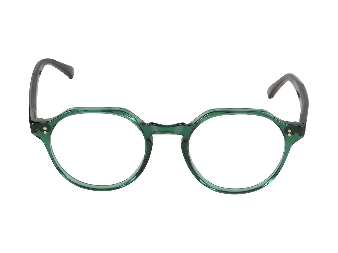 Kador Green Rex-48 Octagonal Eyeglasses