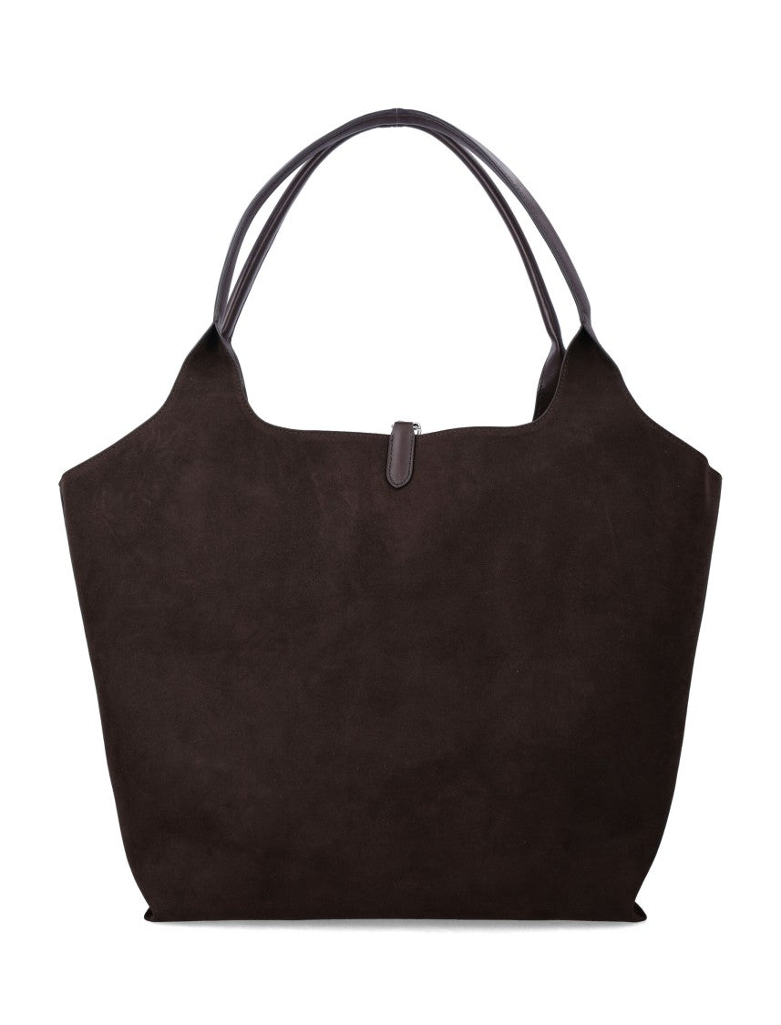Stella Mccartney Reversible Tote Bag With Glossy Crocodile-Embossed Detailing