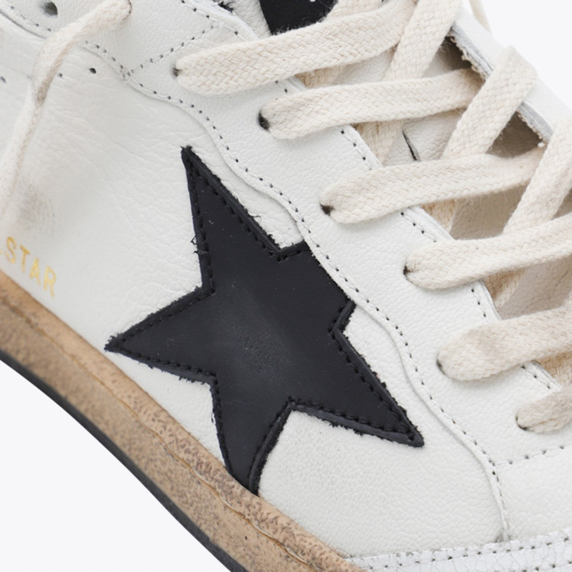 Golden Goose Vintage-Inspired Low-Top Sneakers