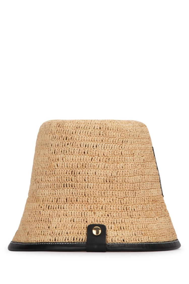 Jacquemus Structured Raffia Bucket Hat
