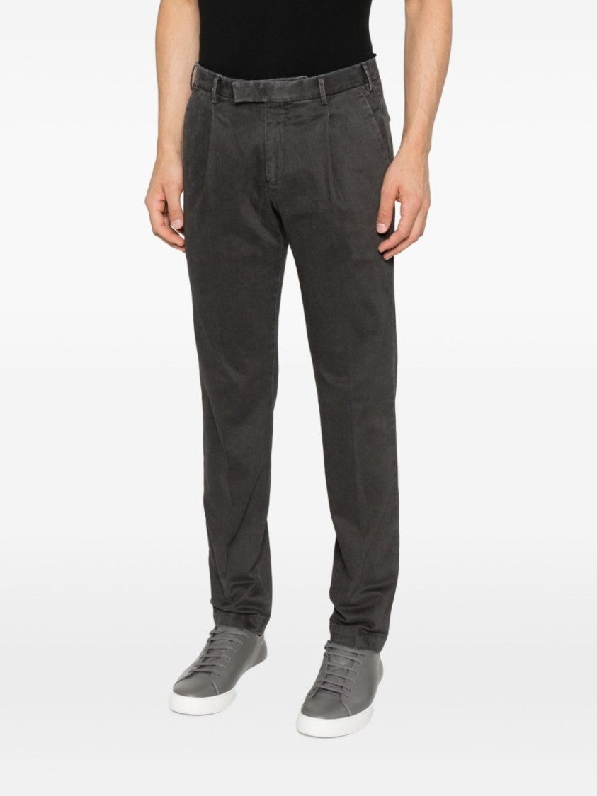 Pt Torino Tailored Grey Trousers