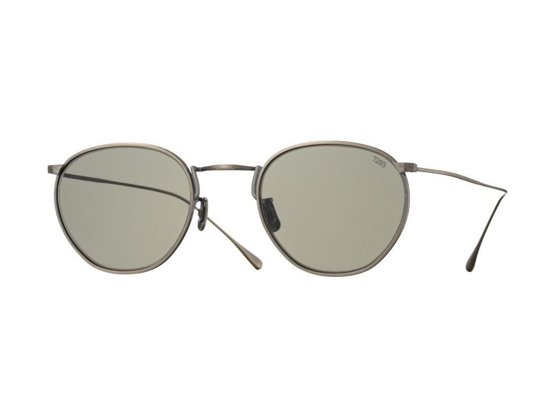 Eyevan 188 Tapered Metal Geometric Sunglasses