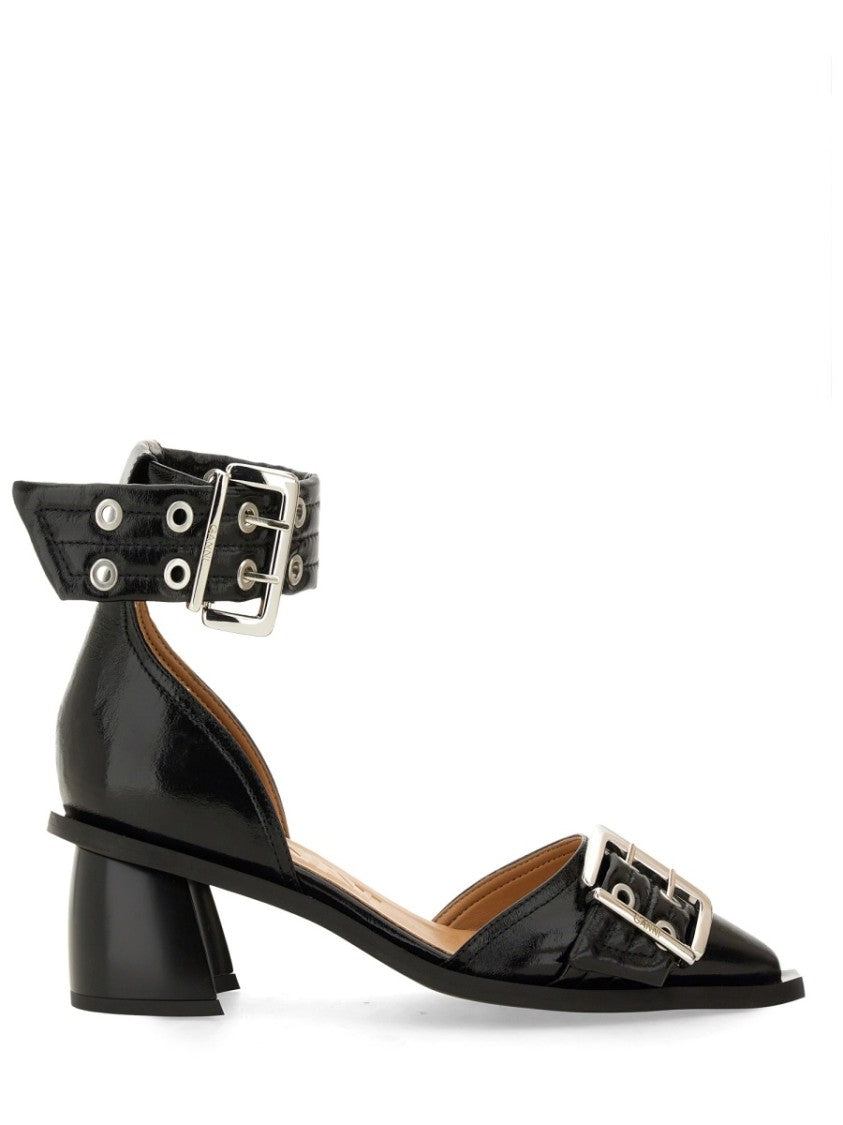Ganni Buckle Pump