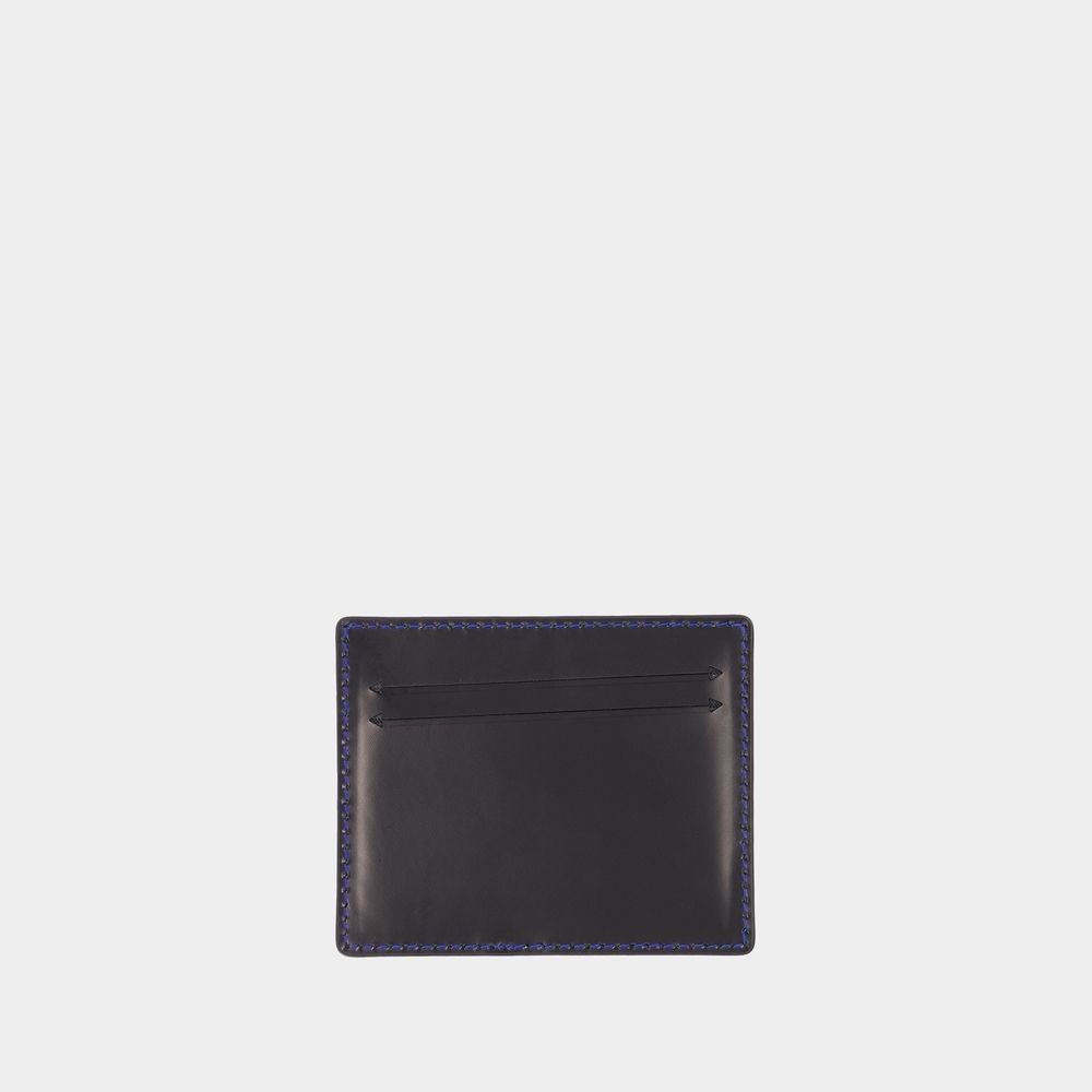 Ader Error Card Holder - Leather - Black