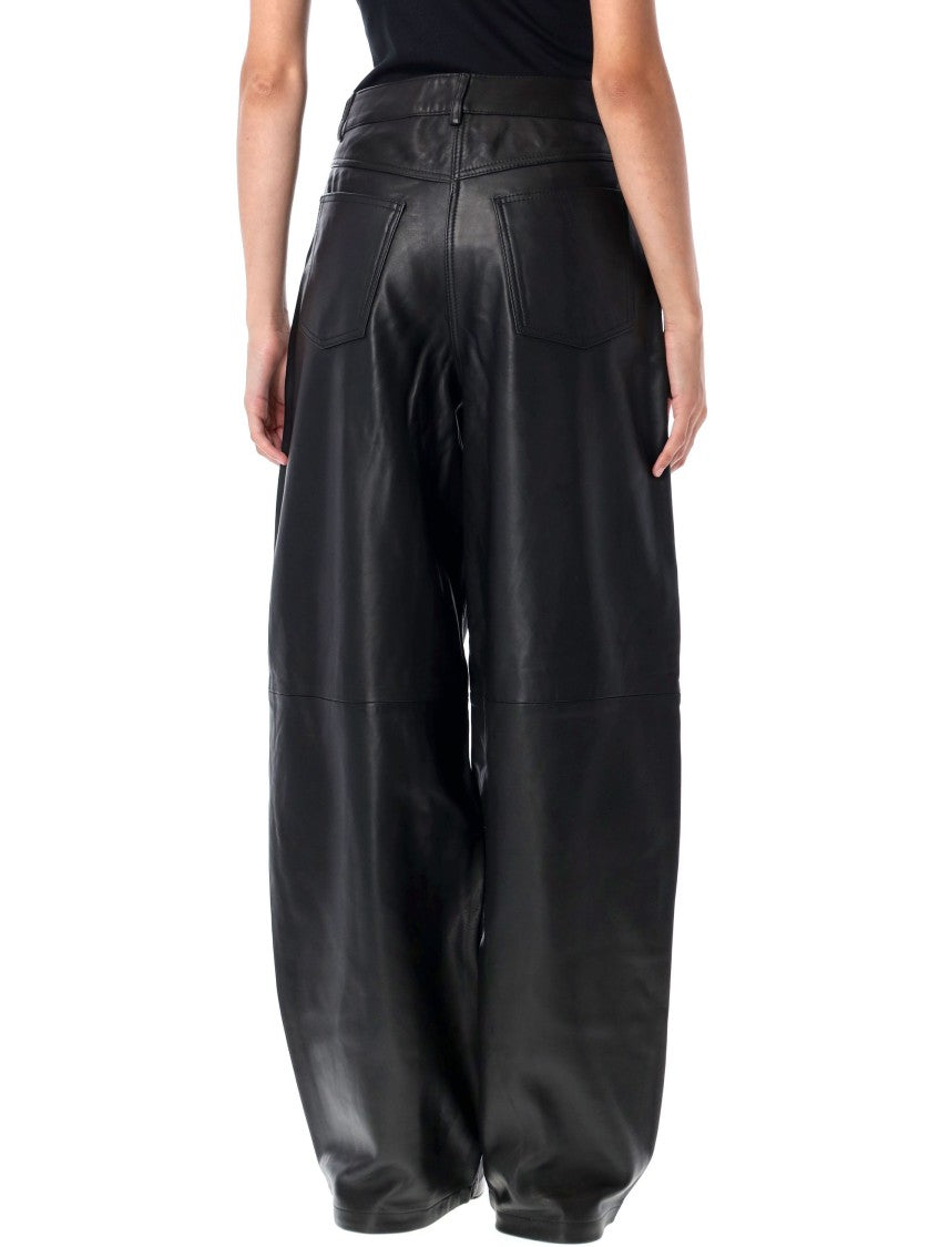 Remain Cocoon Leather Pant
