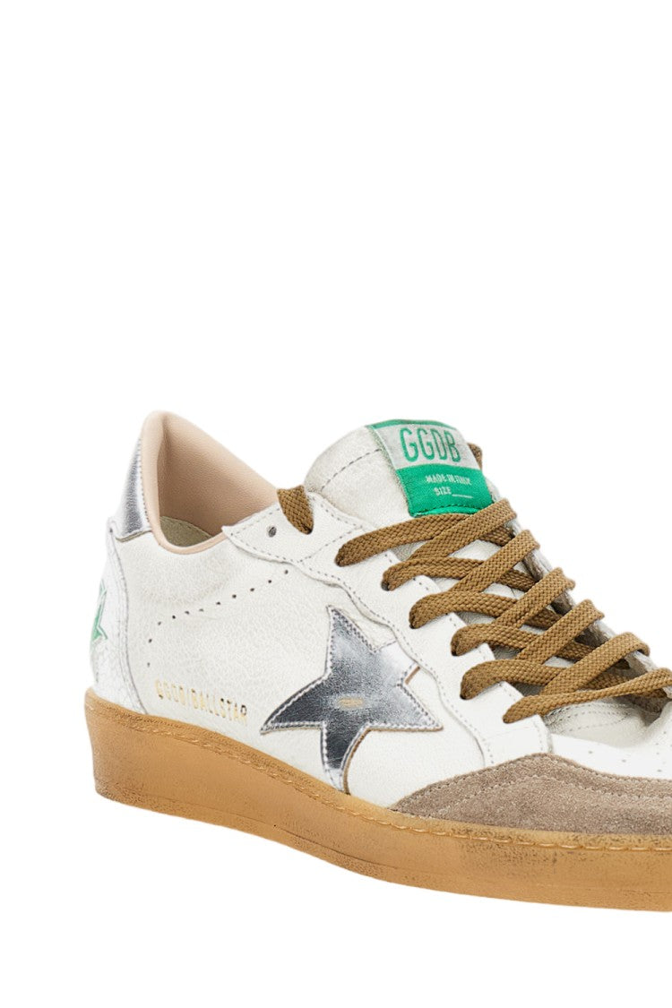 Golden Goose White Ballstar Nappa Leather Sneaker