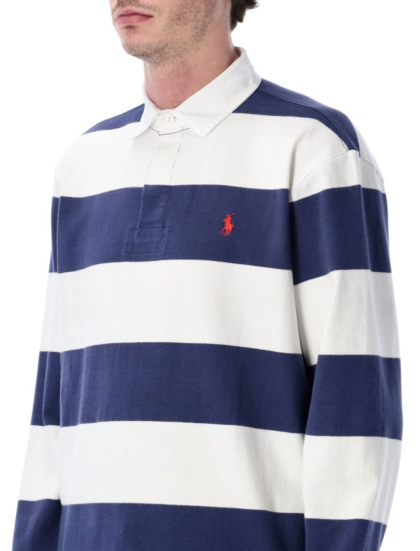 Polo Ralph Lauren Rugby Heritage Stripe Cotton Polo