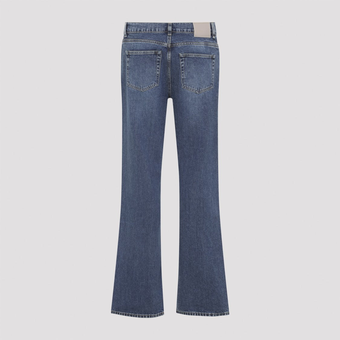 Our Legacy Straight-Leg Denim Jeans With Flared Hem