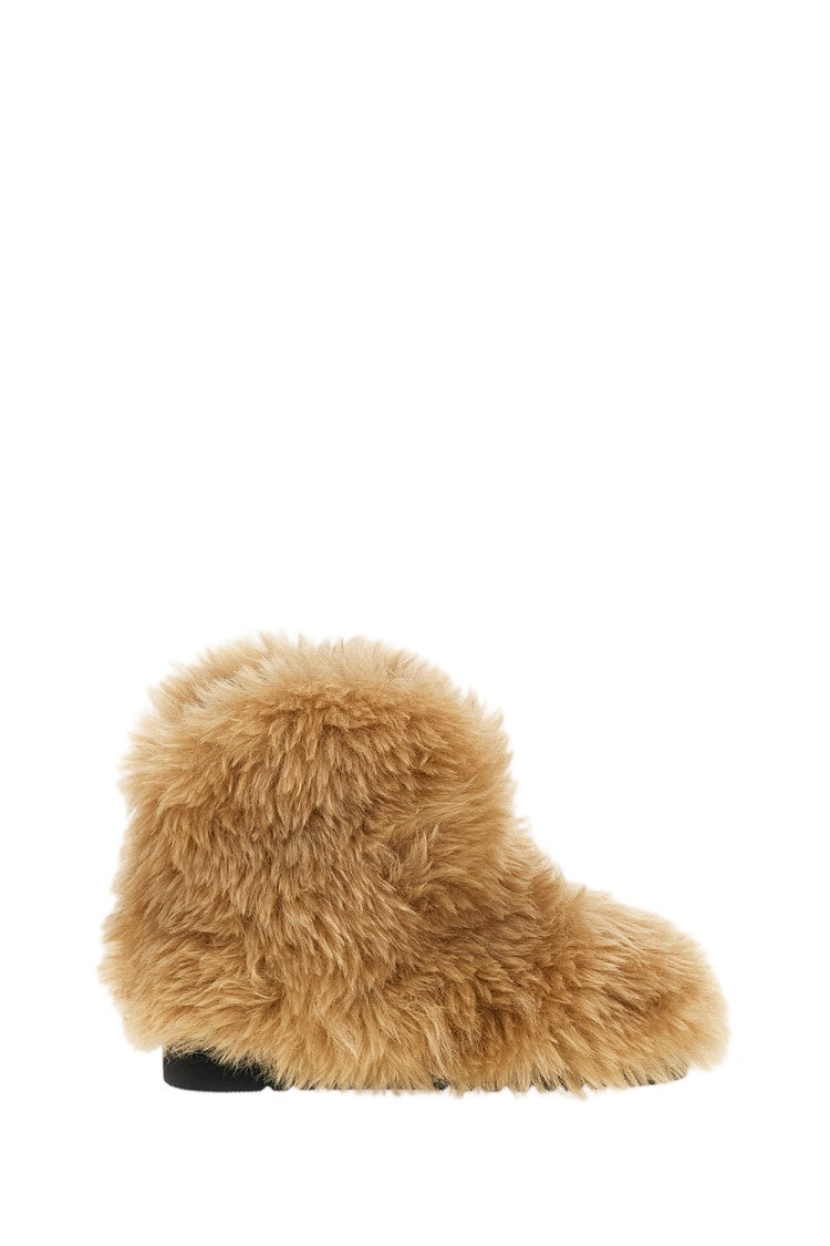 Stand Studio Beige Maisie Faux Fur Snow Boots