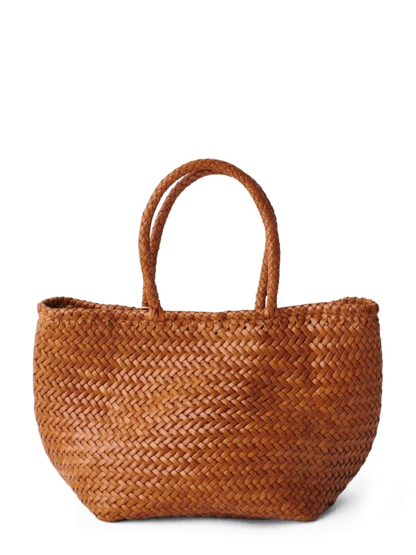 Dragon Diffusion Small Basket Bag With Woven Texture