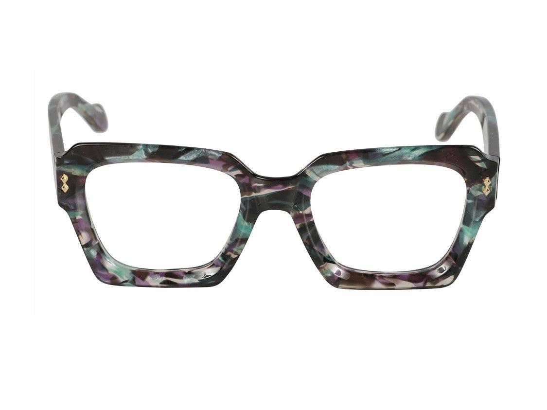Kador Gold Kallima Glamour Oversized Square Sunglasses
