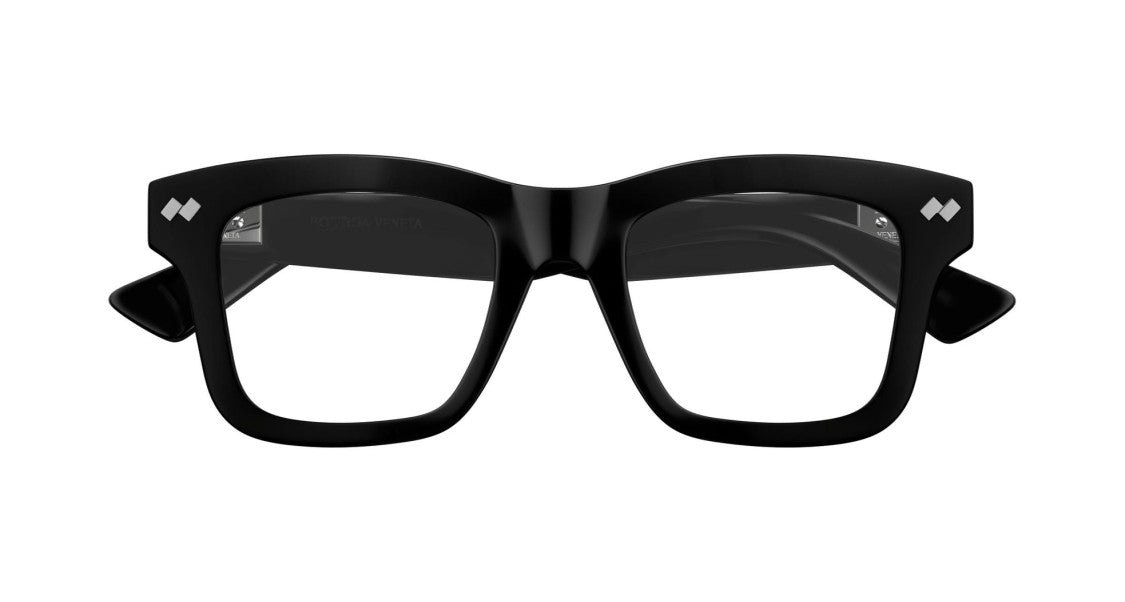 Bottega Veneta Eyeglasses Bv1353o 005 Black Black Transpare 51/20/145