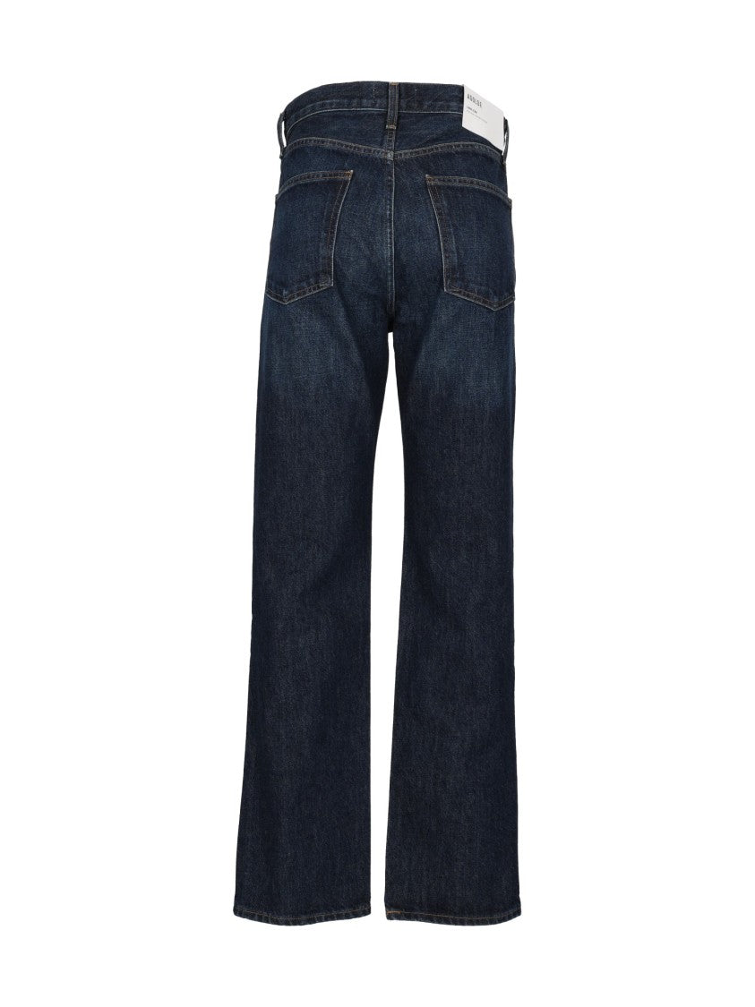 Agolde High-Rise Straight Leg Vintage Jeans