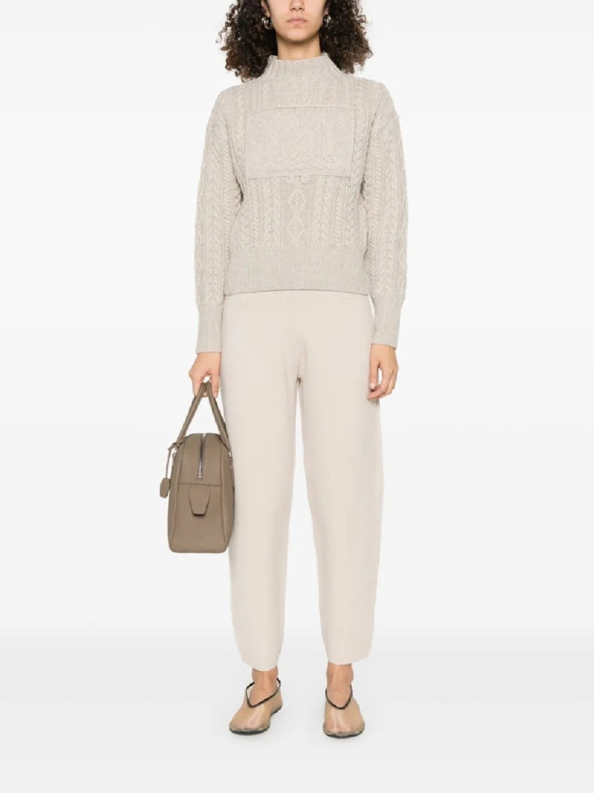 Max Mara Miranda Cable Knit Sweater