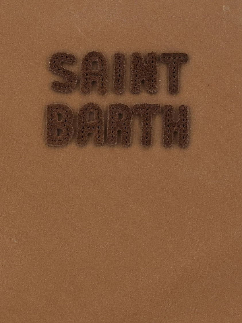 Mc2 Saint Barth Spacious Tote Bag With Textured Logo Patch