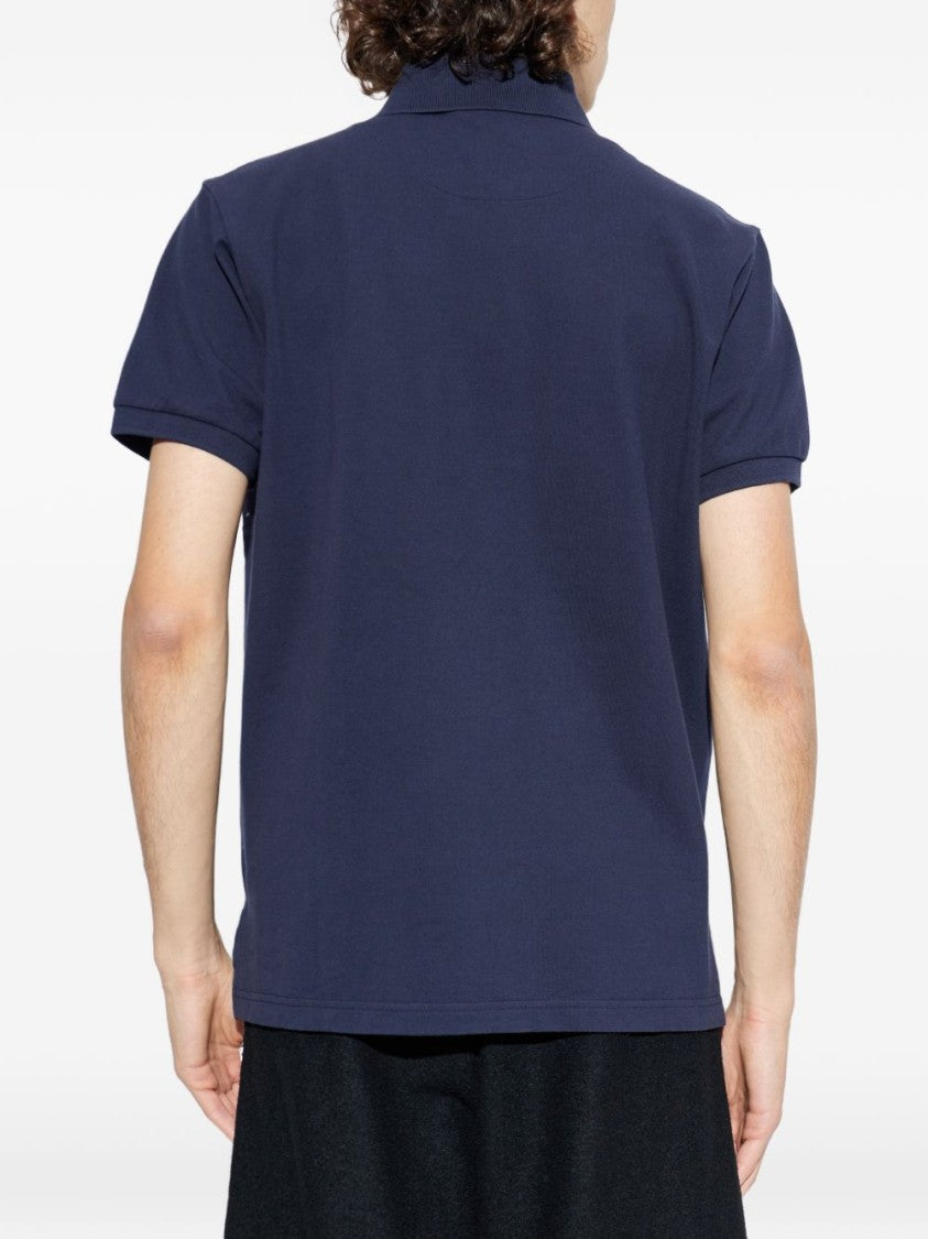 Etro Three-Button Polo Shirt With Pointed Collar