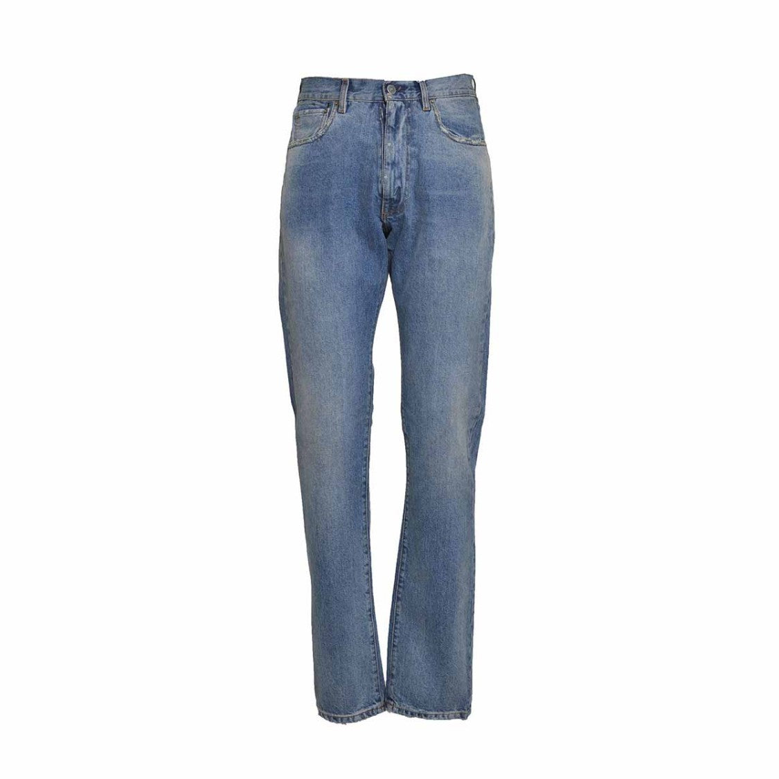 Maison Margiela Full Length 5 Pocket Straight Denim Jeans