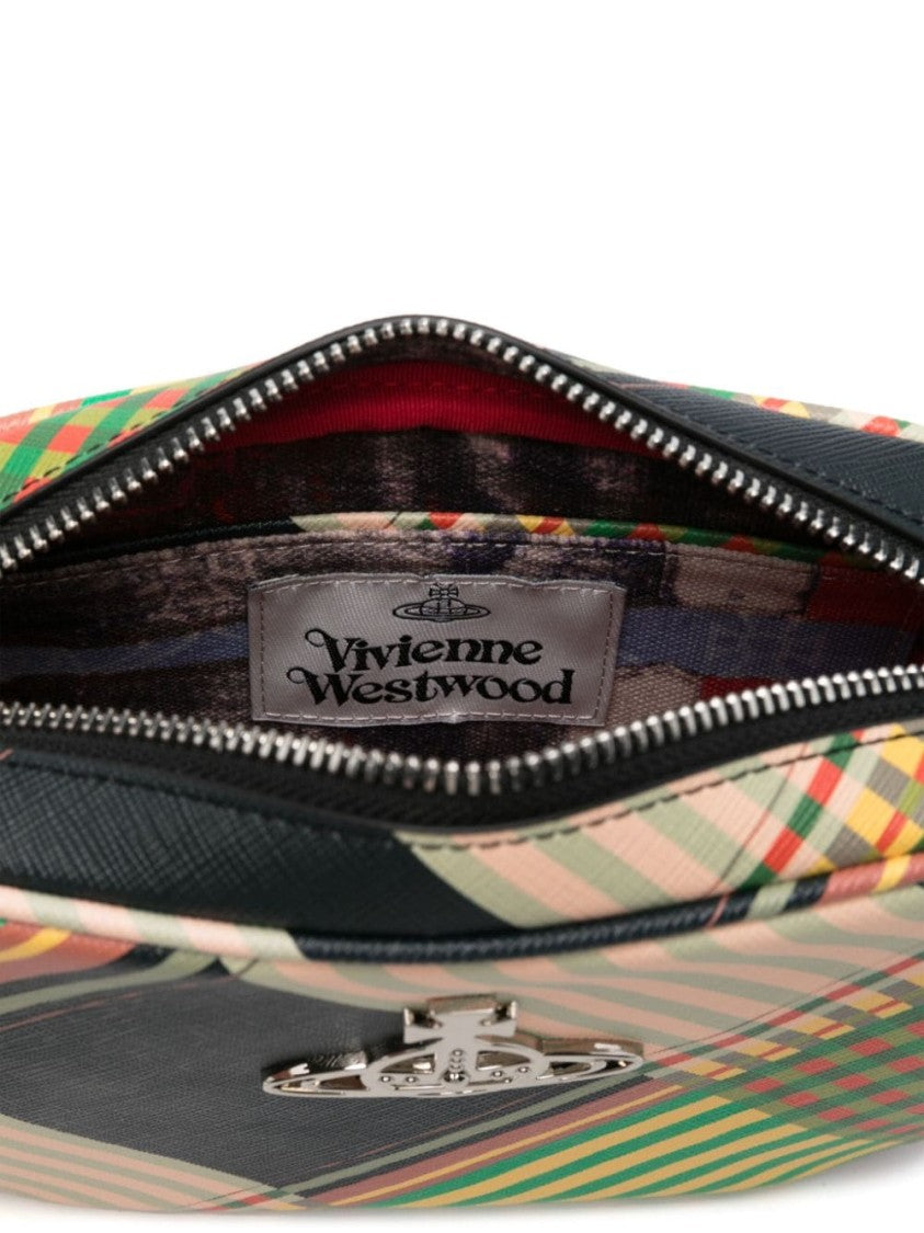 Vivienne Westwood Rectangular Combat Tartan Bag