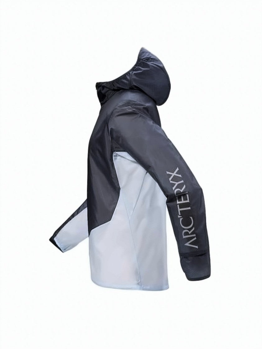 Arc'teryx Two-Tone Casual Jacket With Hood And Branding