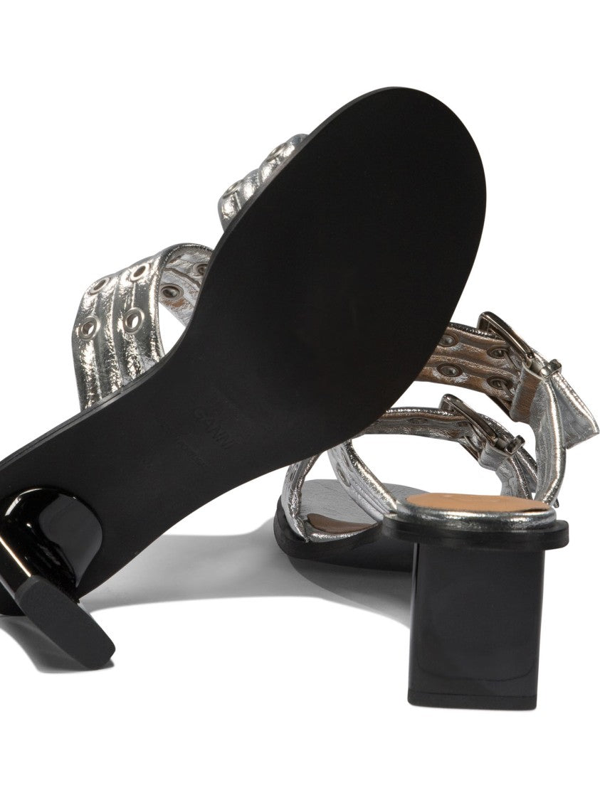 Ganni "Buckle" Mules