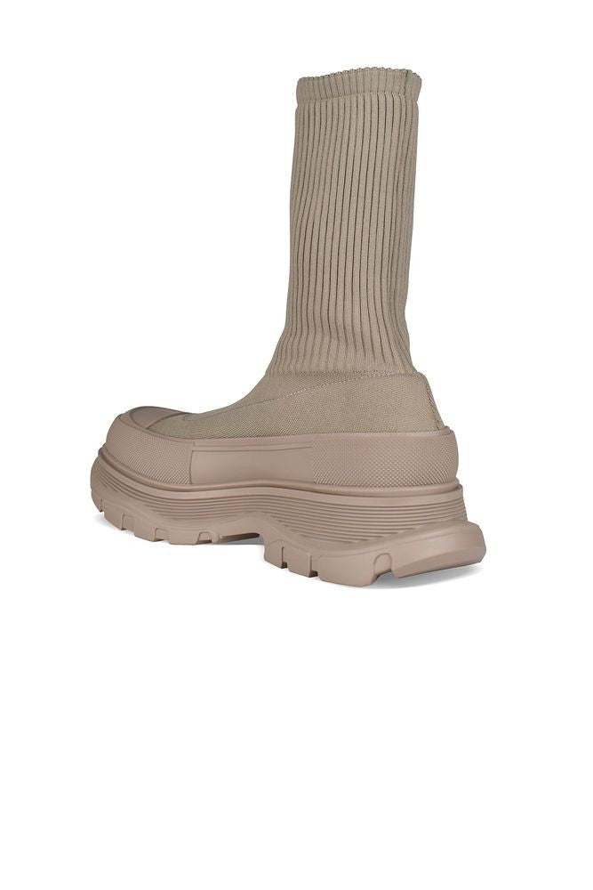 Alexander Mcqueen Graffiti Tread Slick Boots