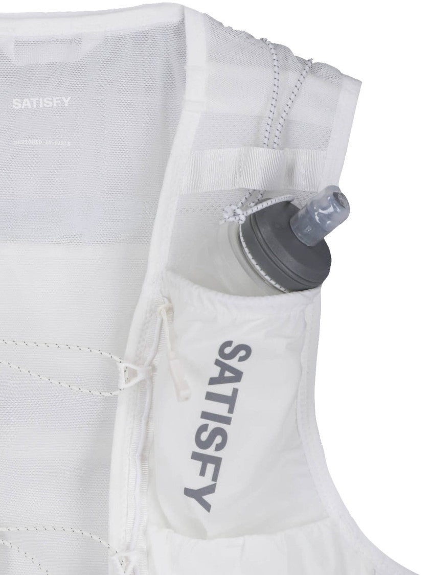 Satisfy Lightweight Sleeveless Vest With Multiple Zippered Pockets