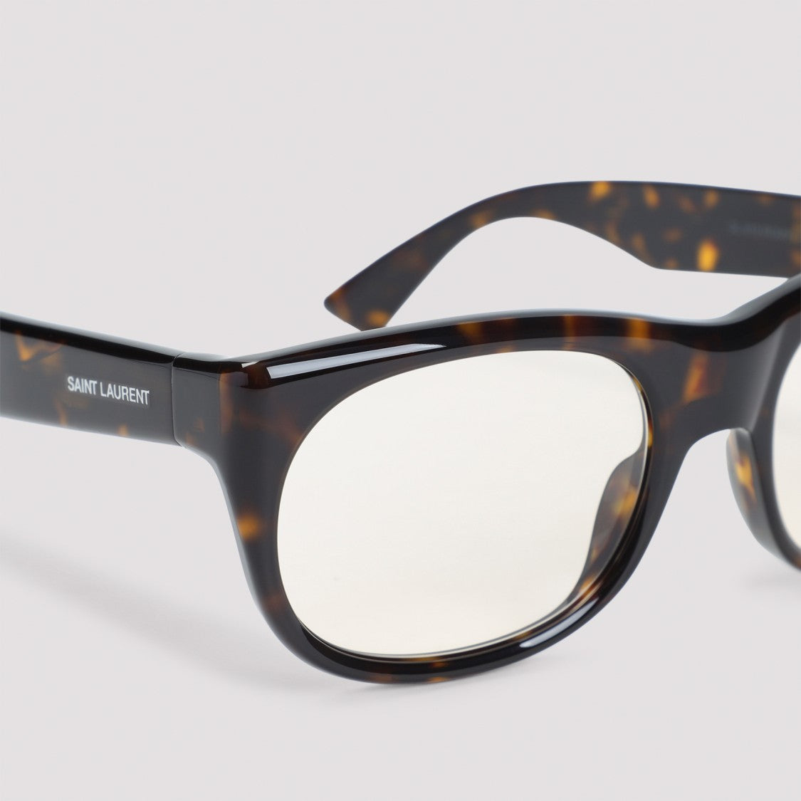 Saint Laurent Havana Brown Acetate Sunglasses