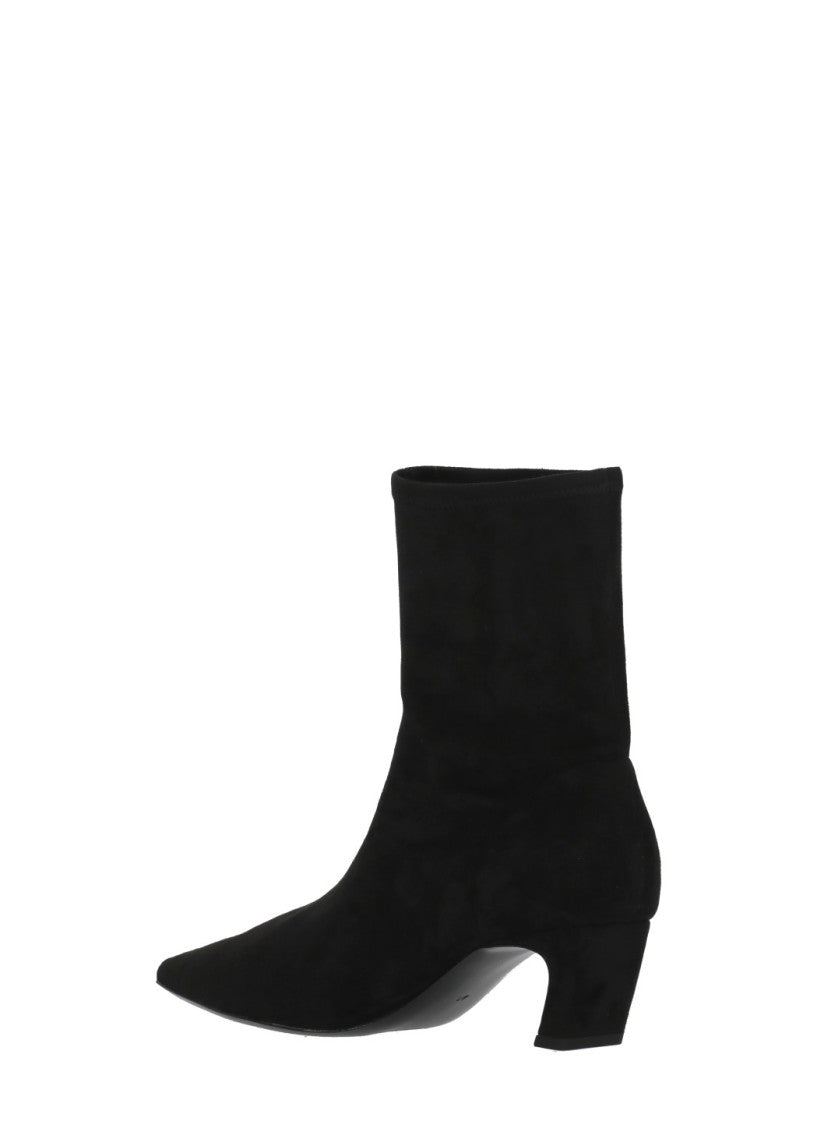 Ash Black Viva Pointed-Toe Boots