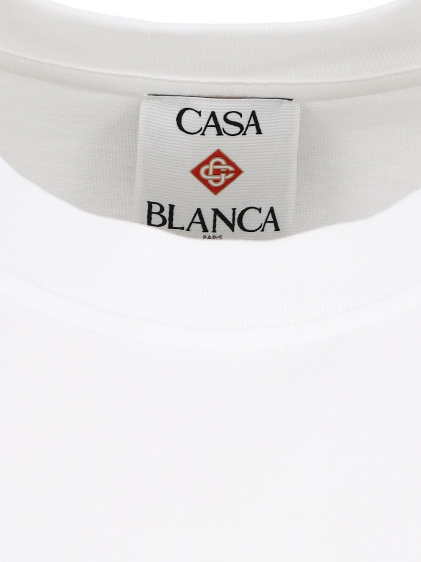 Casablanca "Casa Way Mountain" T-Shirt White