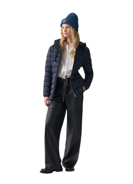 Colmar Originals Quilted Down Coat With Attached Hood