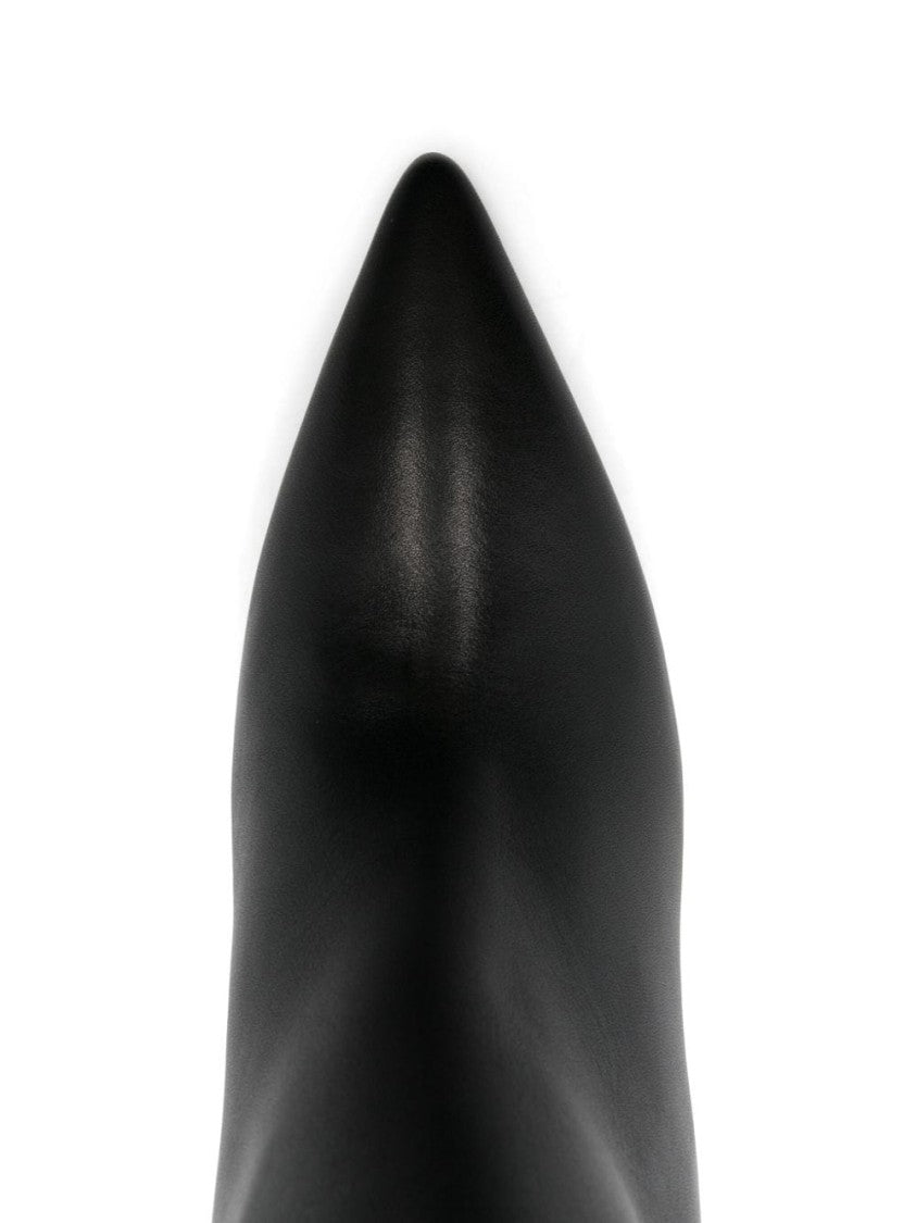 Vic Matié Smooth Grain Calf Leather Knee-Length Boots