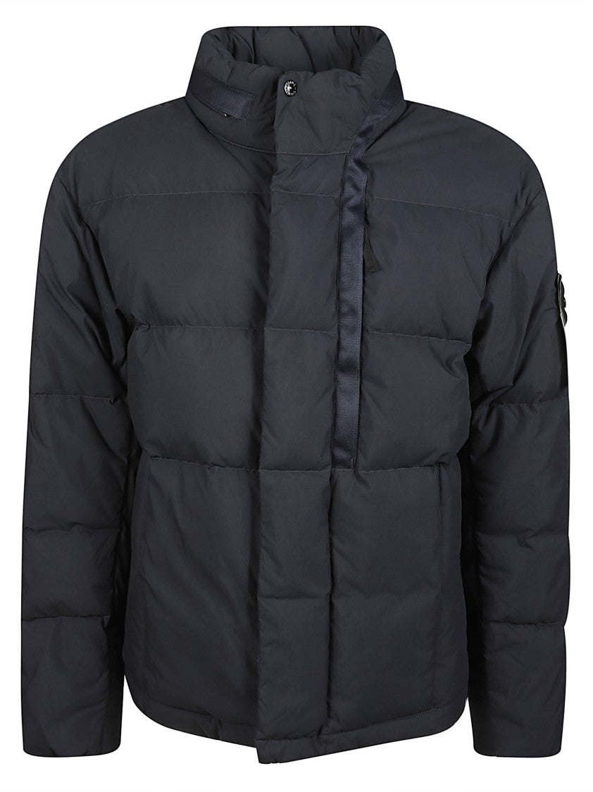 Stone Island Rds Puffer Cotton-Blend Down Jacket