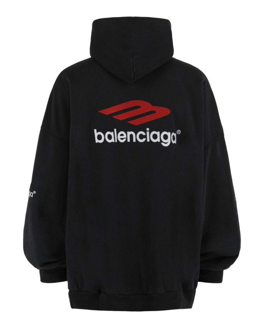 Balenciaga 3B Sports Icon Oversized Hoodie