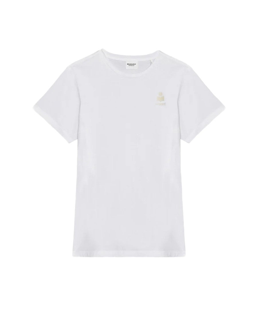Isabel Marant Relaxed Fit Short-Sleeved T-Shirt With Subtle Logo Detail