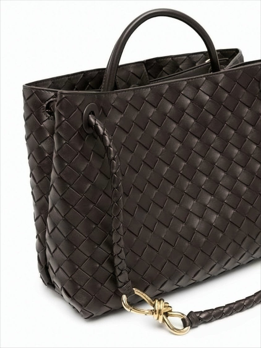 Bottega Veneta Woven Calf Leather Tote Bag
