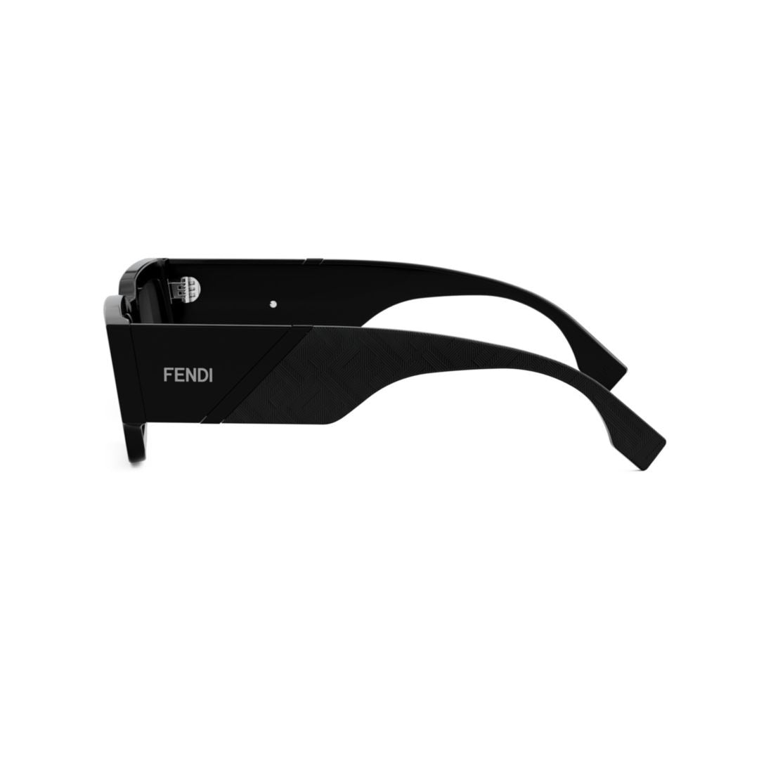 Fendi Fe40131i Bold Rectangular Acetate Sunglasses