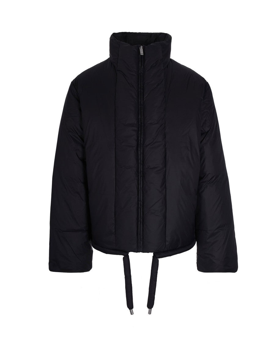 Axel Arigato Cropped Black Lunar Puffer Jacket