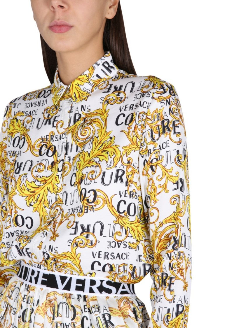Versace Jeans Couture Baroque Patterned Shirt
