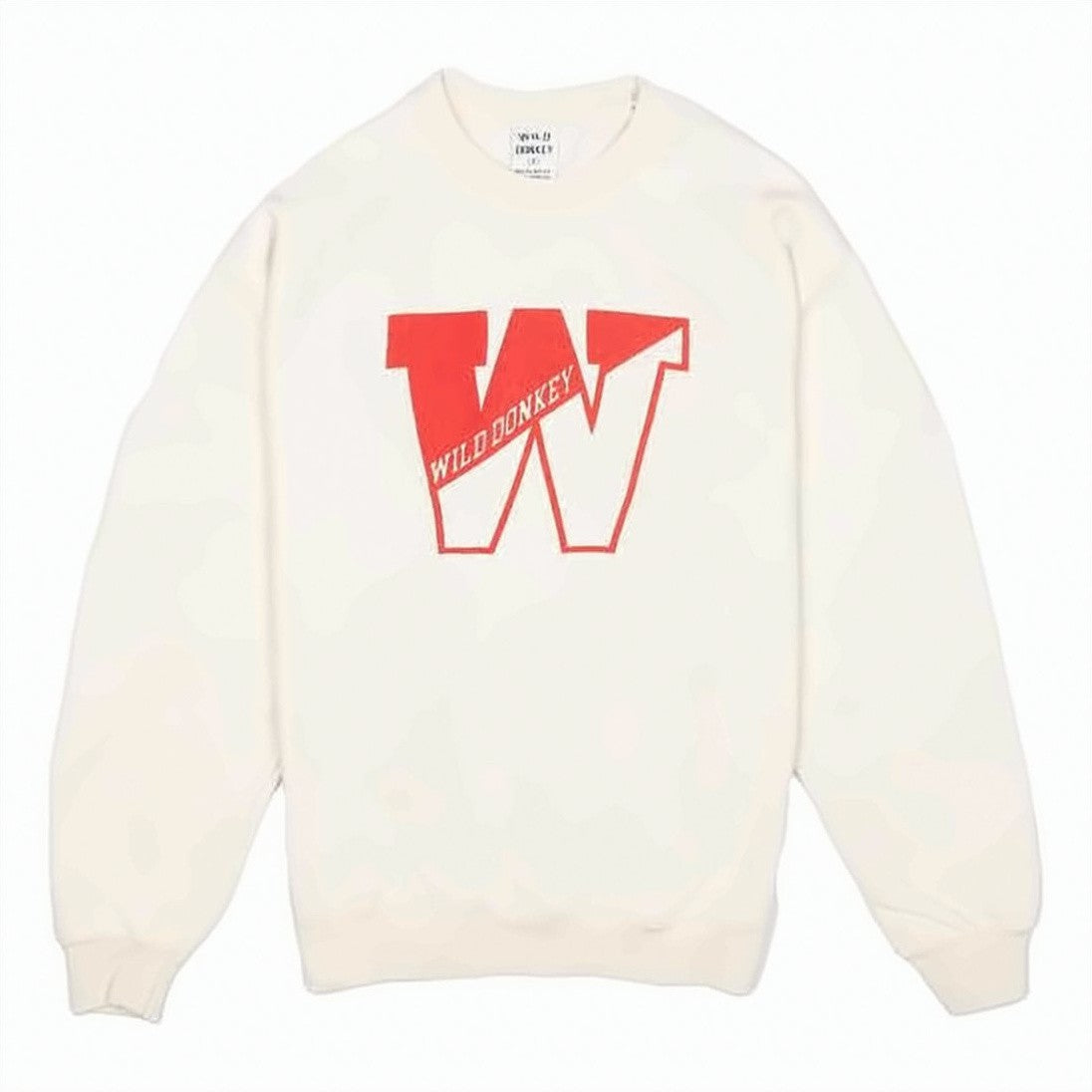 Wild Donkey Relaxed Fit Long-Sleeve Sweatshirt With Bold Graphic