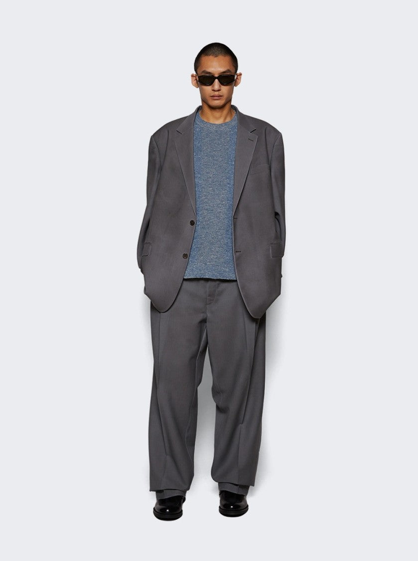 Maison Margiela Mohair Wool Blazer - Medium Grey