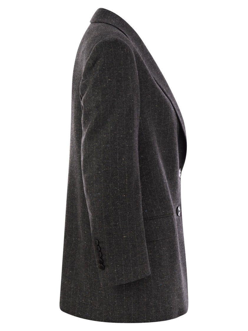 Saulina Antonia - Single-Breasted Jacket In Wool Blend