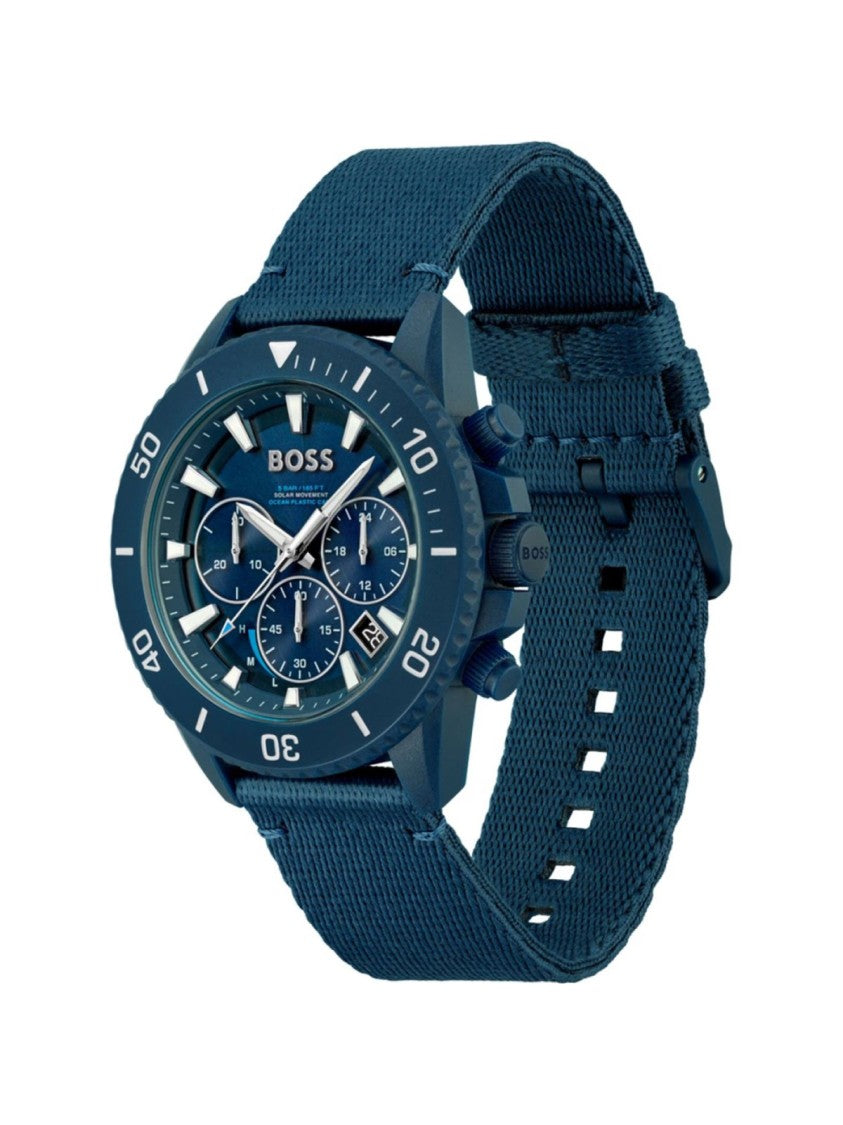Hugo Boss Admiral Ocean Solar Quartz Chronograph Watch