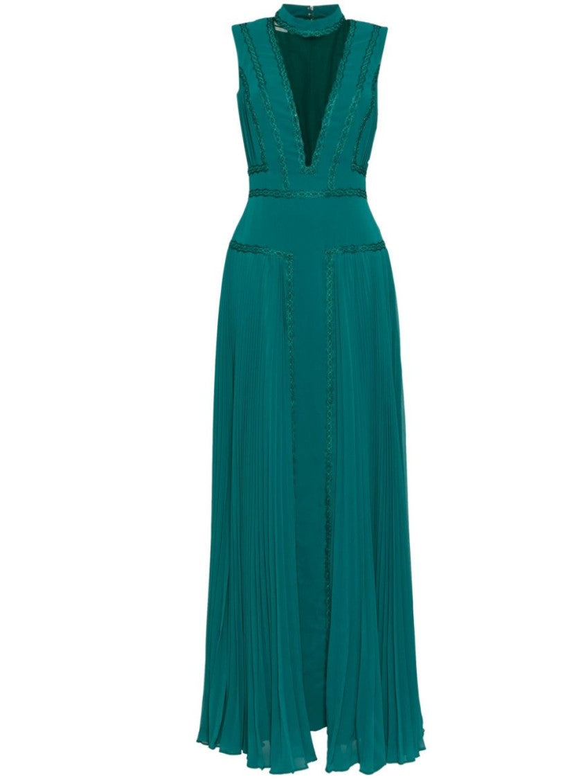 Saiid Kobeisy Crepe Georgette Dress